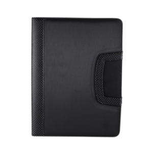 M80920, CARPETA PORTA TABLET LORY(Incluye block de raya tamaño A4 con 20 hojas. elástico para bolígrafo. compartimento para documentos y tarjetas. asas. soporte y base para tablet y mini tablet. No incluye bolígrafo.)