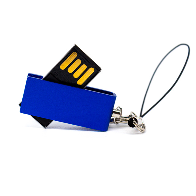 USB205, Memoria USB SLIM TWIST Giratoria

Capacidad 8 GB. Incluye colguije.

También disponible en:
4 GB