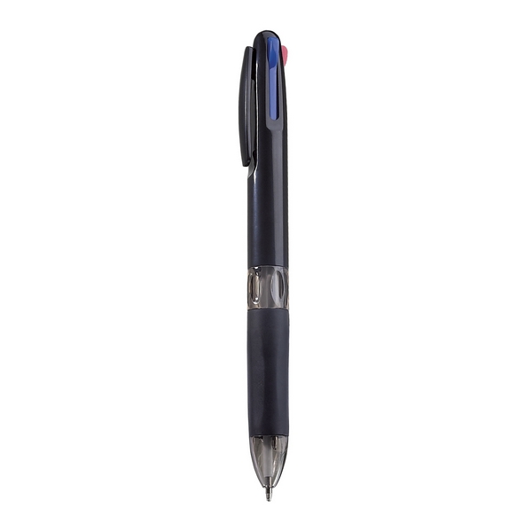 SH 1215, BOLÍGRAFO 3 EN 1 SMOKE. Bolígrafo de plástico con mecanismo pulsador por tinta.