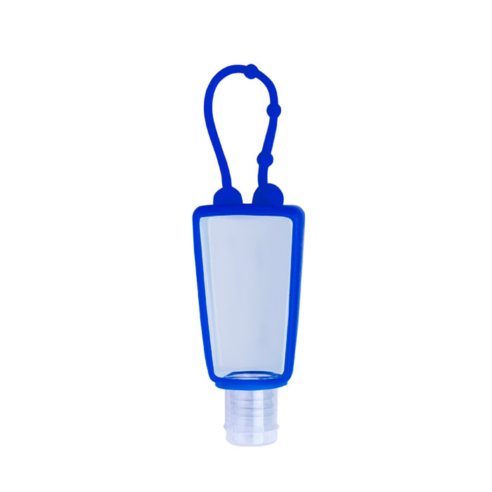 CP-05, Gel anti bacterial en botella con funda de silicon con Cap. De 30 ml